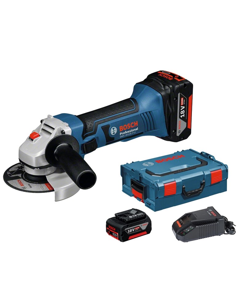 Аккумуляторная угловая шлифмашина Bosch GWS 180-LI